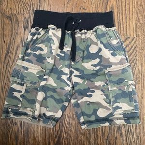Mish Boys camo shorts size 3